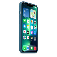 Чехол LUX Silicone Case для iPhone 13 Blue Jay with MagSafe Чехол LUX Silicone Case для iPhone 13 Blue Jay with MagSafe